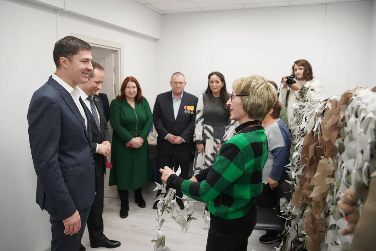 Владимир Волков встретился с добровольцами Люберец, оказывающими помощь участникам СВО