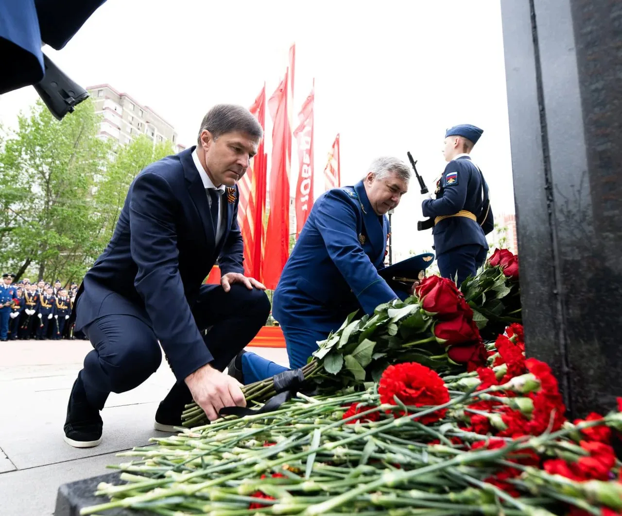 Память летчиков 16-го истребительного авиаполка почтили в Люберцах