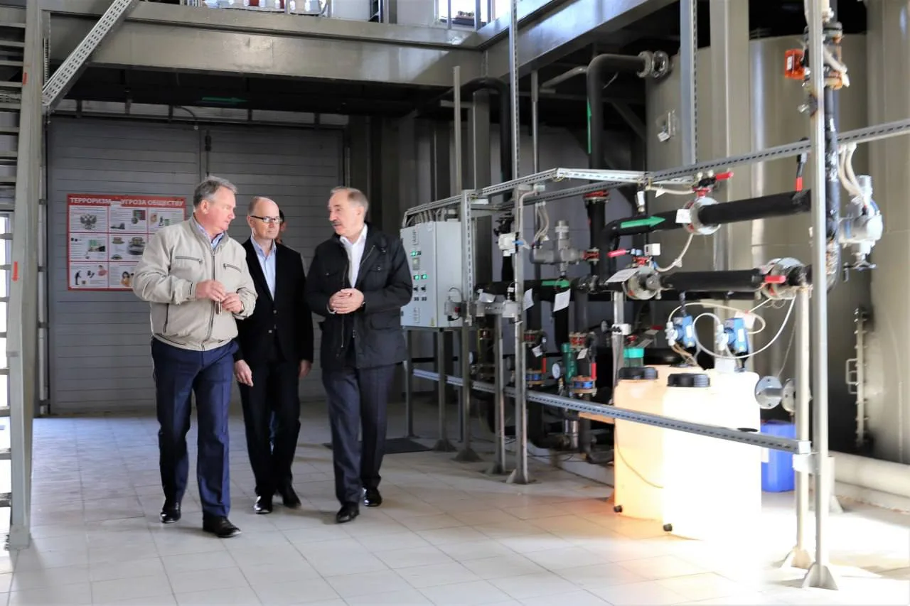 Владимир Ружицкий проверил работу котельной в поселке Люберец