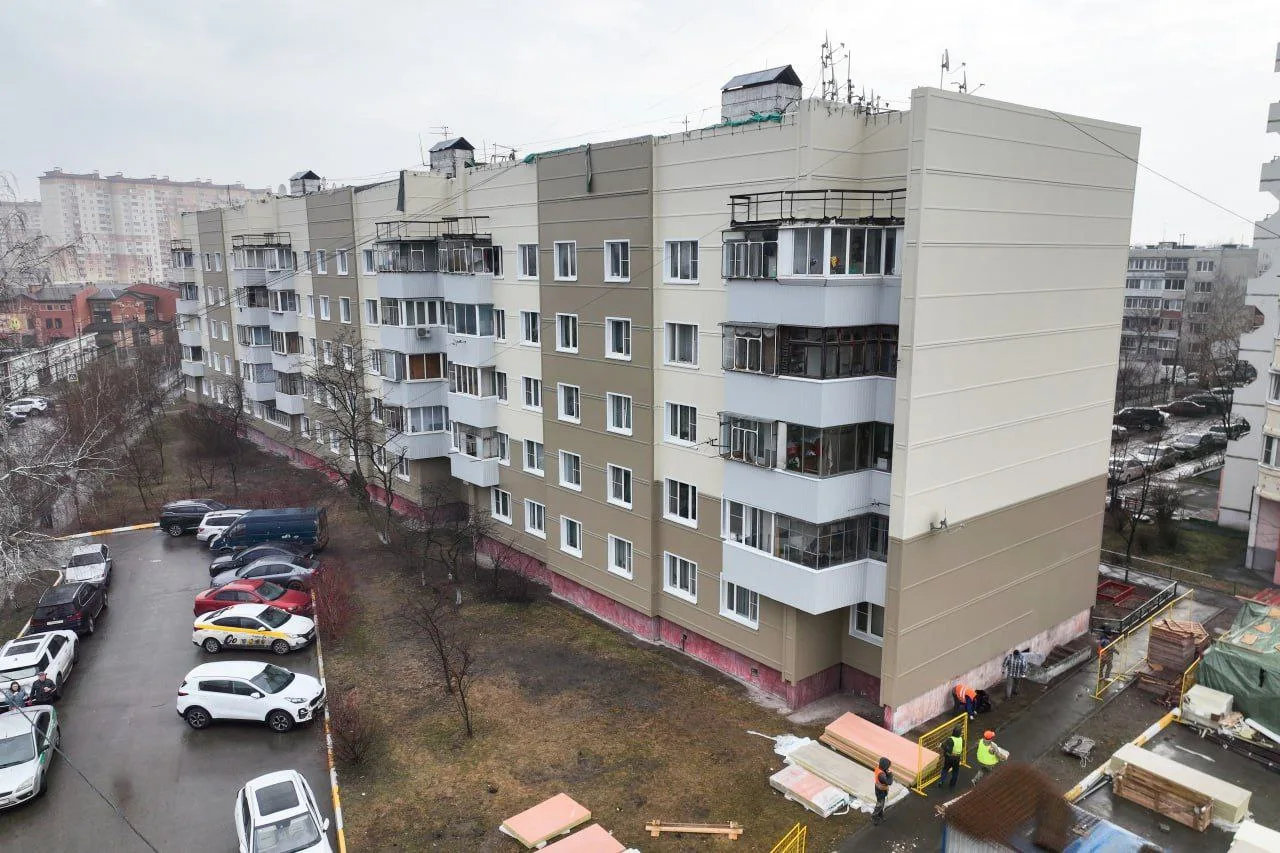 Более ста домов капитально отремонтировали в Люберцах с начала года