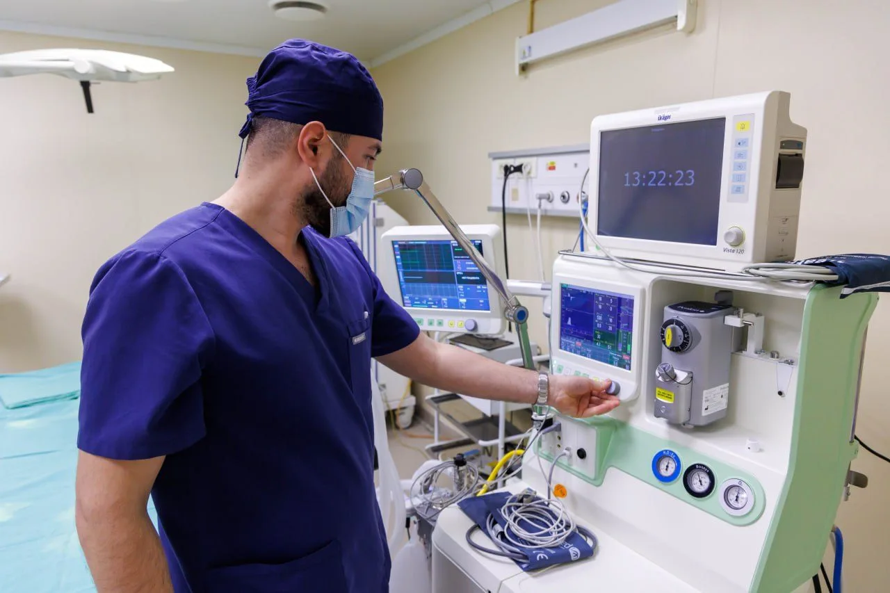 Новый наркозный аппарат поступил в стационар № 3 Люберецкой больницы