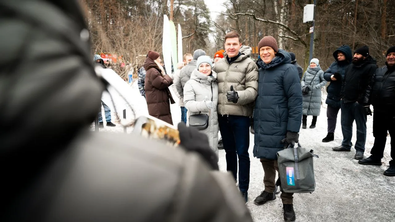 Праздник для всей семьи прошёл в обновлённом лесопарке «Чемпион» в Дзержинском Люберец