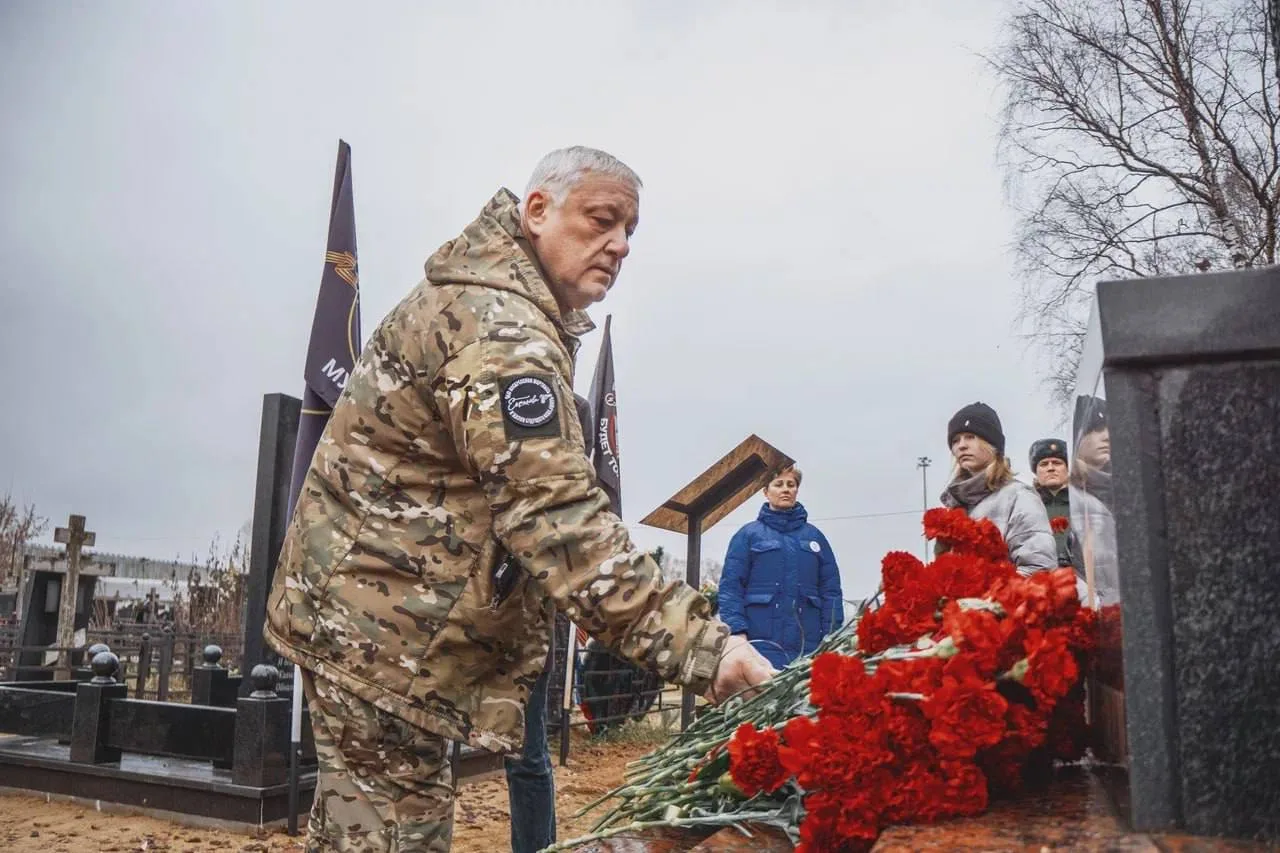 Ветераны СВО Люберец почтили память Неизвестного Солдата