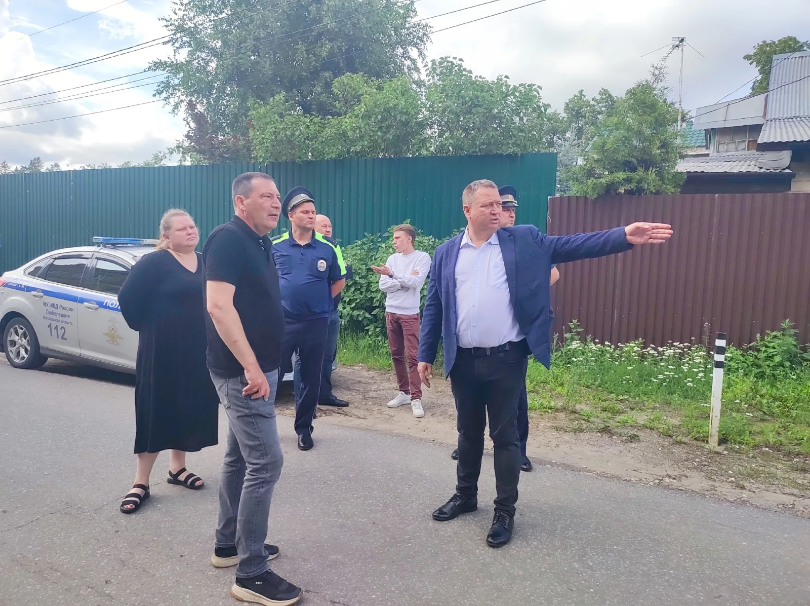 Перильные ограждения и пешеходный переход обустроят на улице Пионерская в поселке Люберец