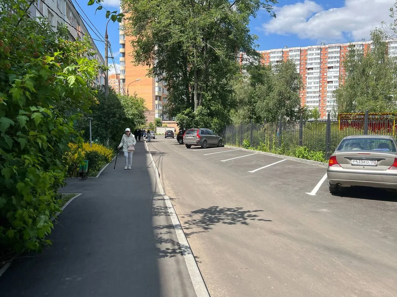 Ещё пять дворовых территорий благоустроят в посёлках Люберец