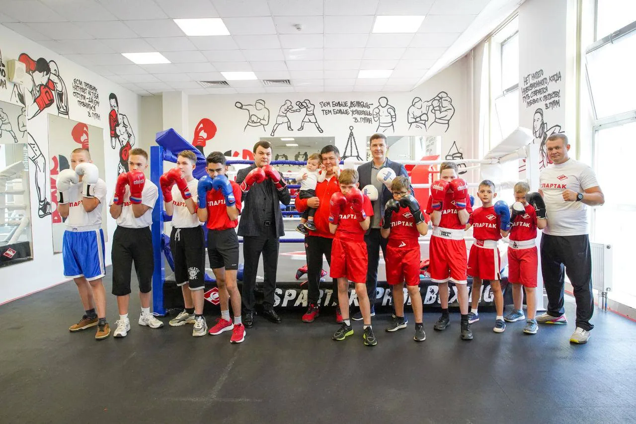 Владимир Волков принял участие в торжественном открытии нового зала бокса в ДС Люберец