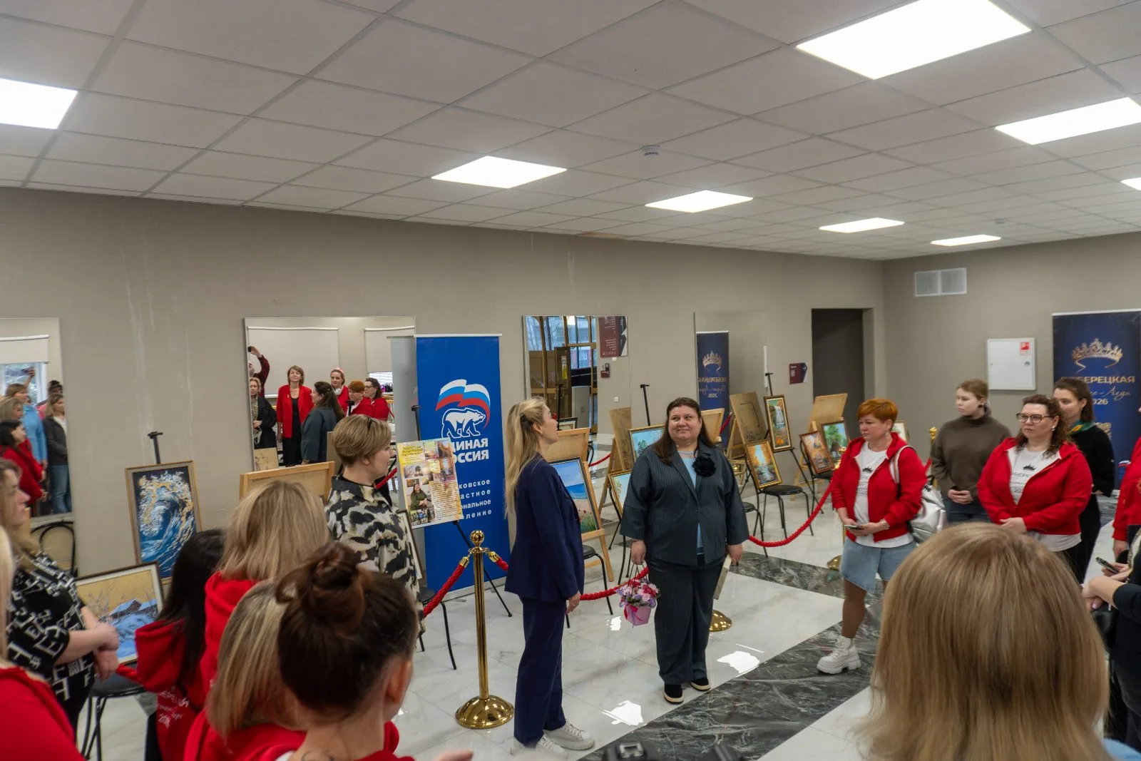 «Творчество без границ»: при поддержке «Единой России» в Люберцах открылась выставка