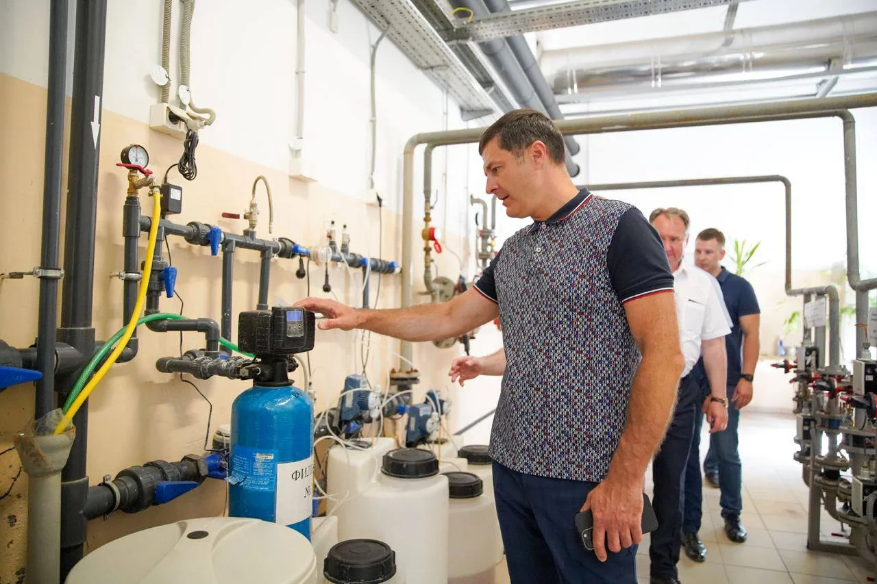 Владимир Волков проверил в Люберцах подготовку котельной к зиме