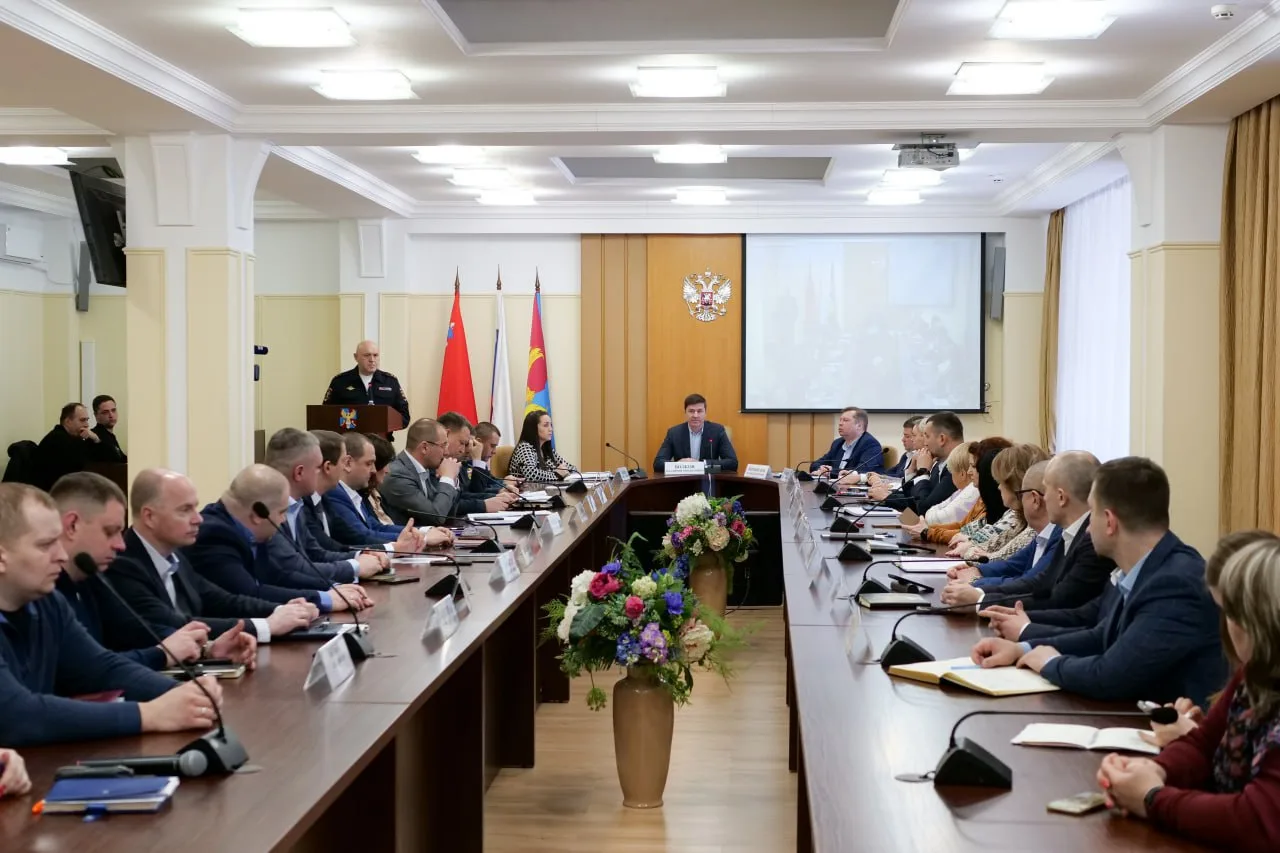 Владимир Волков провел оперативное совещание в Люберцах