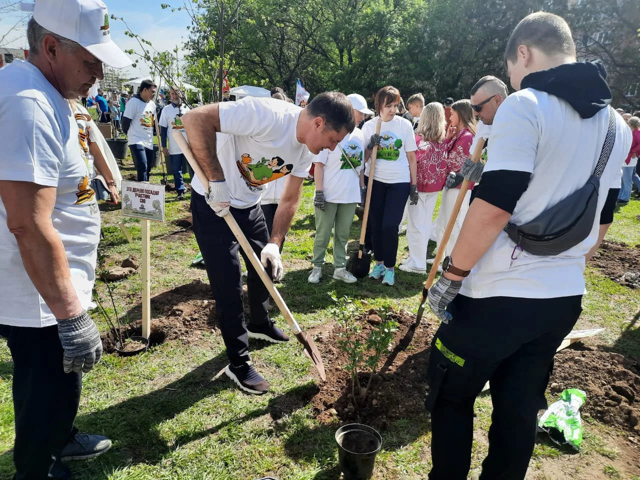 В городском округе Люберцы стартовала акция «Лес Победы»