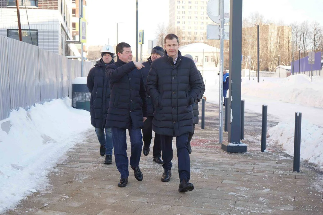 В Люберцах открыли проход для пешеходов в новом микрорайоне