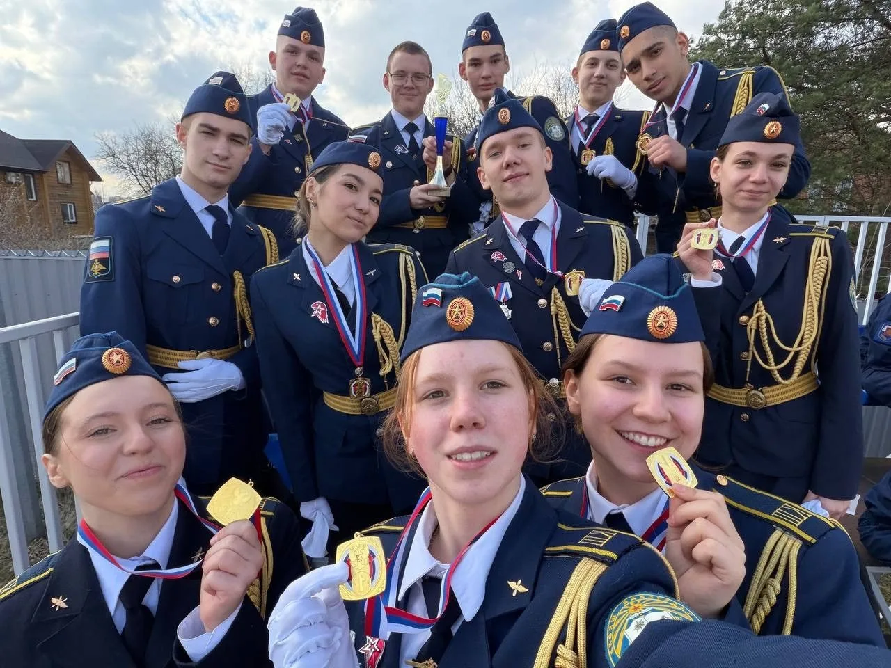 Кадеты Люберец стали победителями II областного слёта «Кадетская доблесть»