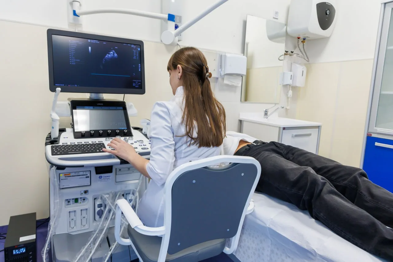 Пятью аппаратами УЗИ оборудовали новую поликлинику в поселке Октябрьский г.о. Люберцы