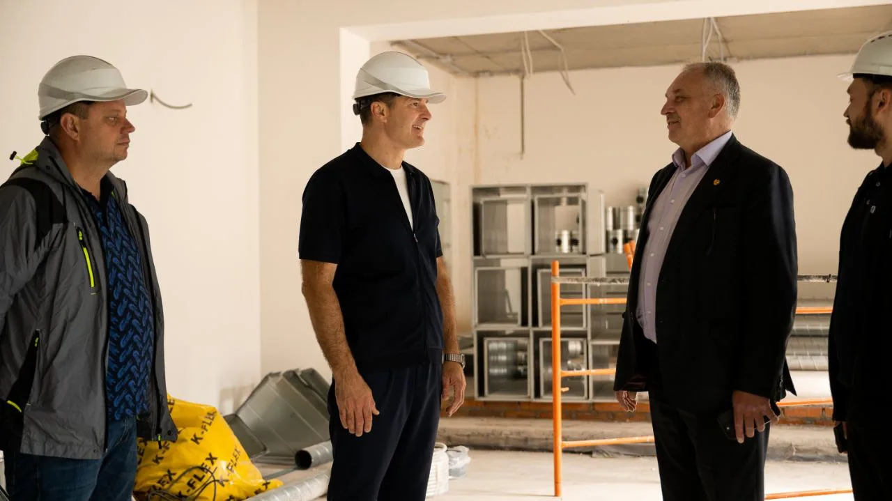 Строительство пристройки к зданию Детской школы искусств №1 в Люберцах близится к завершению