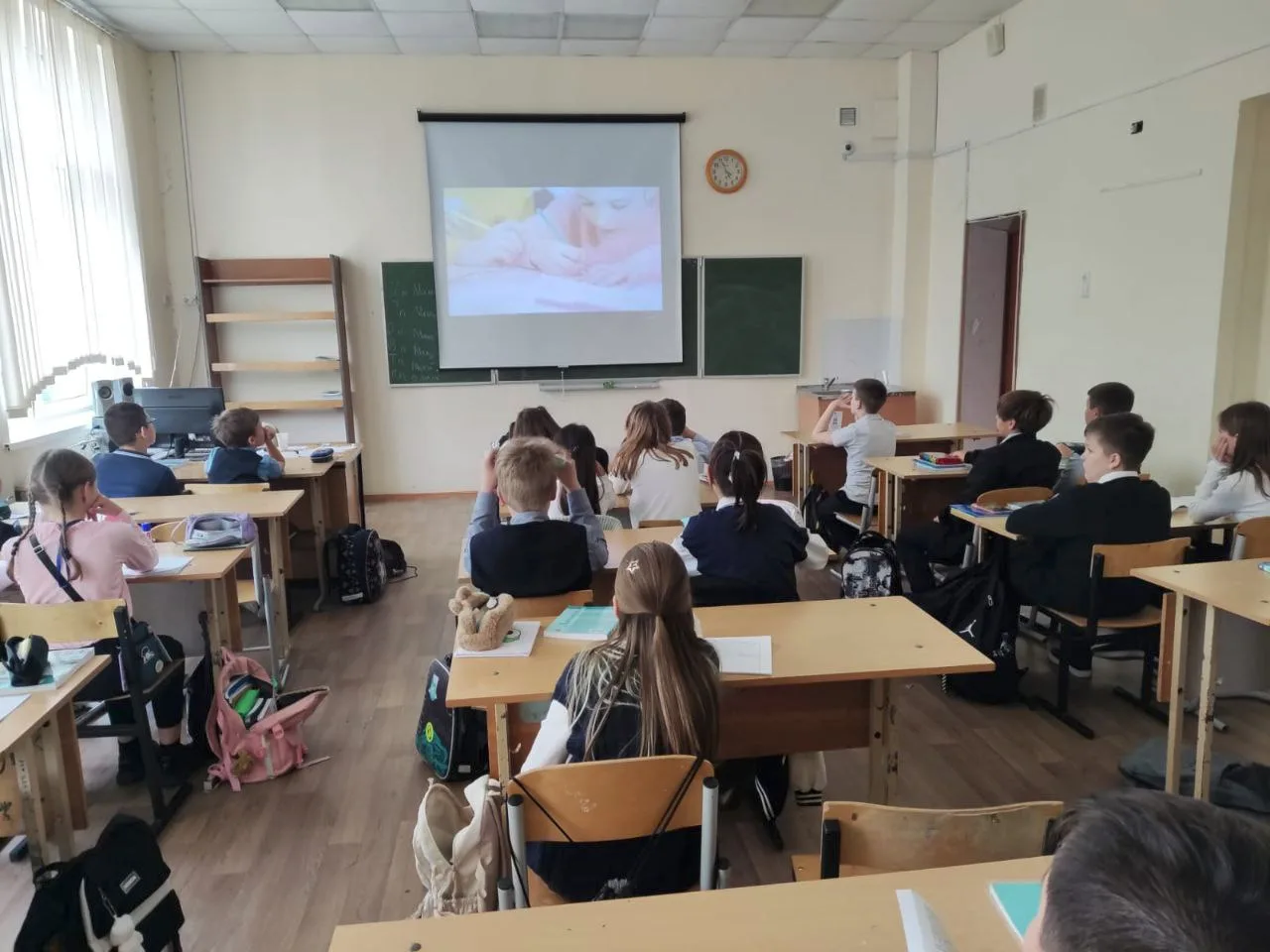 В Люберцах с начала сентября провели 289 киноуроков в школах