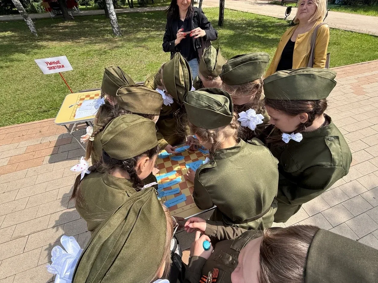 Более ста школьников из Люберец  приняли участие в квесте «Дорогами Побед»