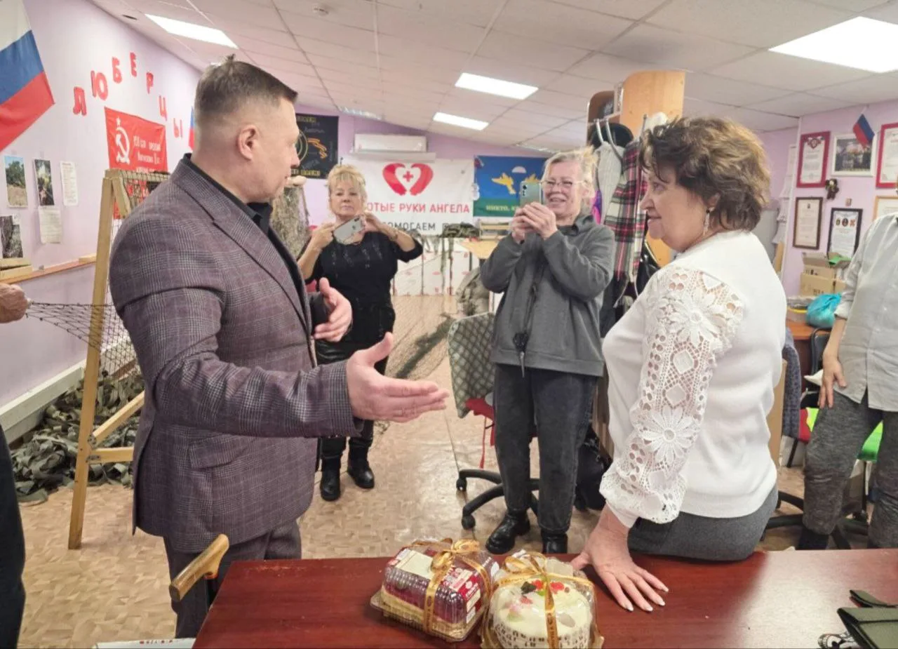 «Единая Россия» Люберец поддержала волонтёров, помогающих фронту