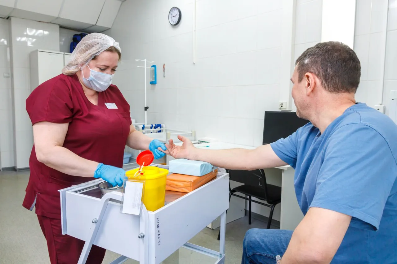 Почти 70 человек проверили свое здоровье в рамках Дня открытых дверей в ЦАОП Люберец