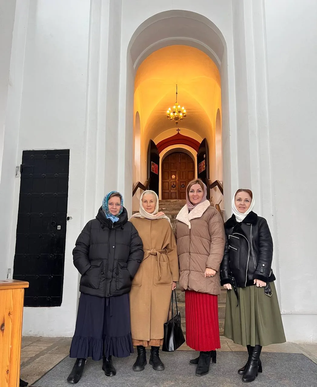 Семьи участников СВО из Люберец молились о защитниках Родины