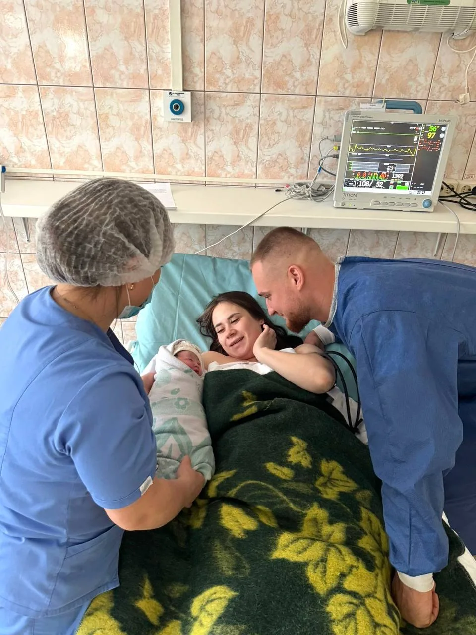 Первой новорожденной в 2025 году в Люберецком родильном доме стала девочка Таисия