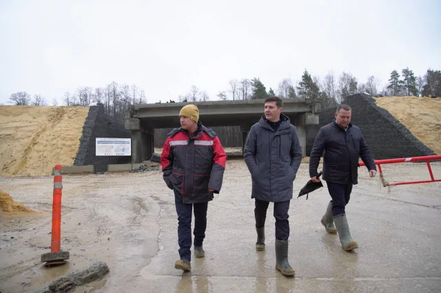 Владимир Волков проверил строительство ЮЛА в поселках Люберец