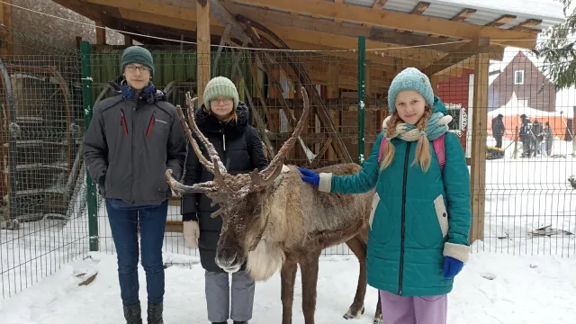 Юные журналисты студии телевизионного мастерства «Кадр» в Томилине совершили новогоднее путешествие