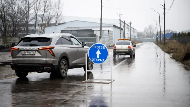 Временный выезд на МКАД для легкового транспорта из Дзержинского городского округа Люберцы открыт досрочно