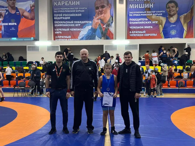 Спортсмен Люберец завоевал бронзовую медаль на турнире по греко-римской борьбе
