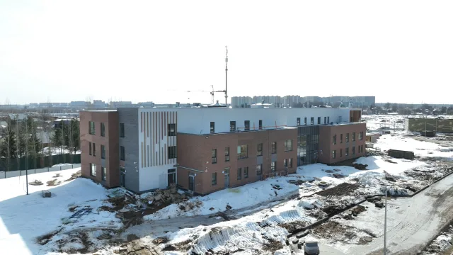 К отделочным работам приступили в строящемся детском саду на 285 мест в Люберцах