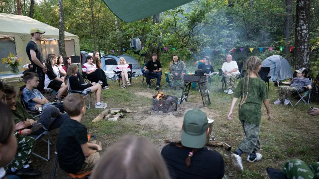 Заезд военно-патриотического слета молодежи завершился в Люберцах