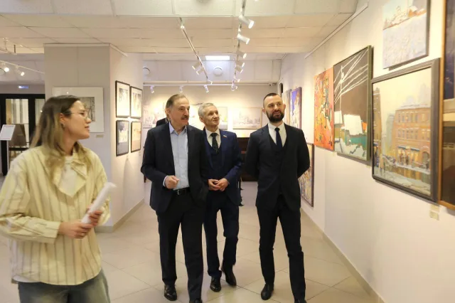 Владимир Ружицкий посетил Музейно-выставочный комплекс Люберец