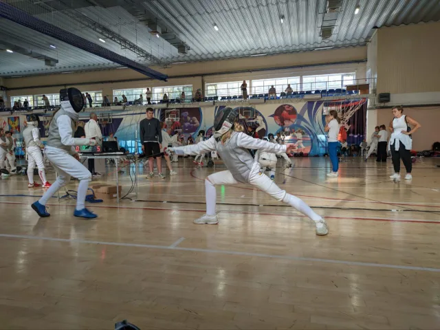 Фехтовальщица Люберец победила на областном турнире