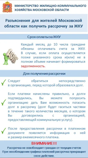 Жителям Люберец напомнили о возможности получить рассрочку за ЖКУ