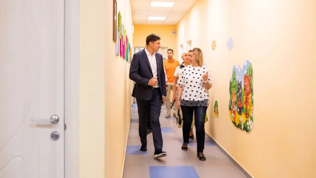 Владимир Волков проверил готовность детского сада к началу нового учебного года