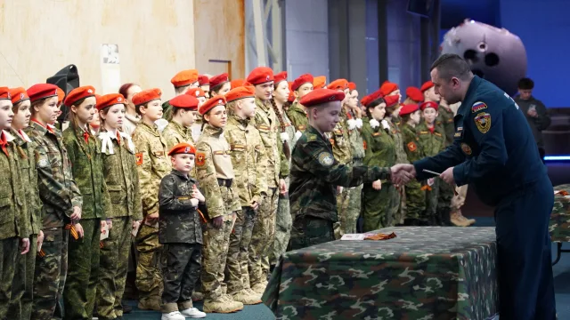 130 люберецких школьников пополнили ряды «Юнармии»