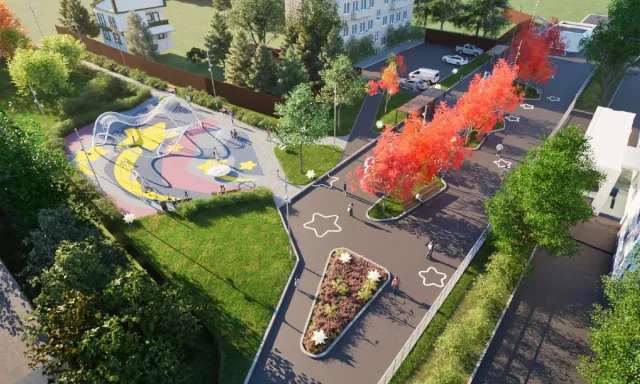 В поселке Люберец летом планируют начать благоустройство сквера в космическом стиле