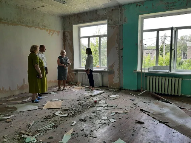 Лидия Антонова проверила ремонт детского сада в Люберцах