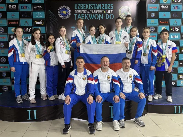 Более 30 медалей завоевали люберецкие тхэквондисты на международном турнире в Ташкенте