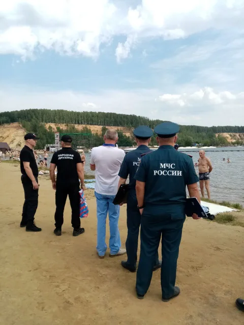 Отдыхающим у водных объектов городского округа Люберцы напомнили о правилах безопасности