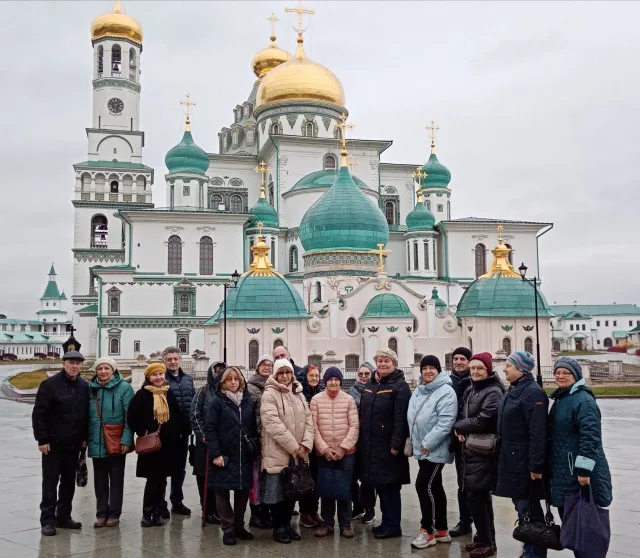 Участники проекта «Активное долголетие» из Люберец посетили военно-исторический музей и Ново-Иерусалимский монастырь
