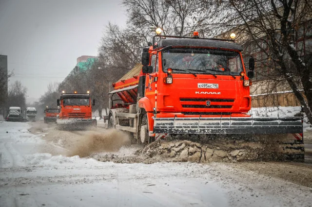 В Люберцах на содержание дорог зимой заготовили более 3,9 тысячи тонн песко-соляной смеси