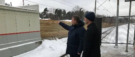 В Люберцах восстановили 18 метров ограждения на шести участках ж/д путей