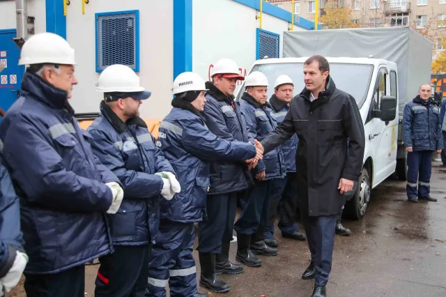 Владимир Волков проверил работу «Люберецкой теплосети»