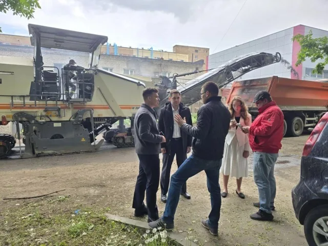 На улице Гаршина в Томилино начался капитальный ремонт дороги