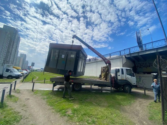 Порядка 80 несанкционированных нестационарных торговых объектов демонтировали в Люберцах с начала года