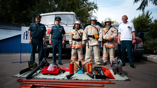 Добровольную пожарную команду создали на базе Люберецкого водоканала