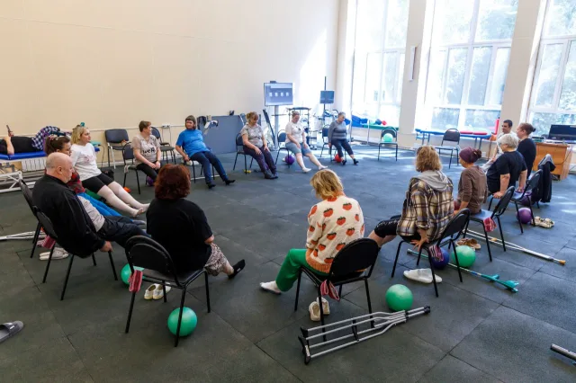 Около 900 пациентов прошли лечение в отделении реабилитации Люберецкой больницы за год