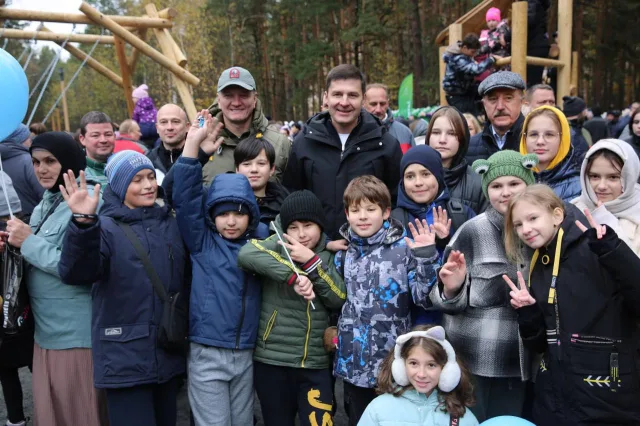 Парк «Лесная опушка» открыли в городском округе Люберцы