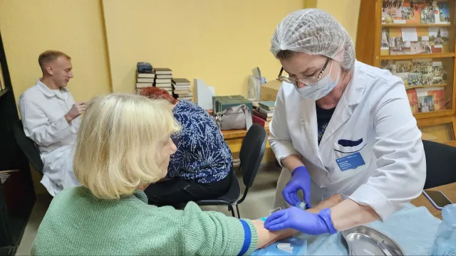 Жители Люберец старшего поколения могут пройти диспансеризацию в Доме ветеранов