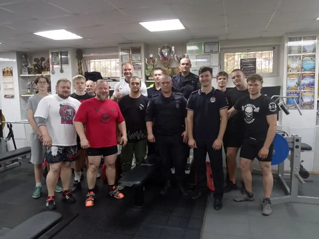 Сотрудники полиции и общественники провели в Люберцах совместную тренировку